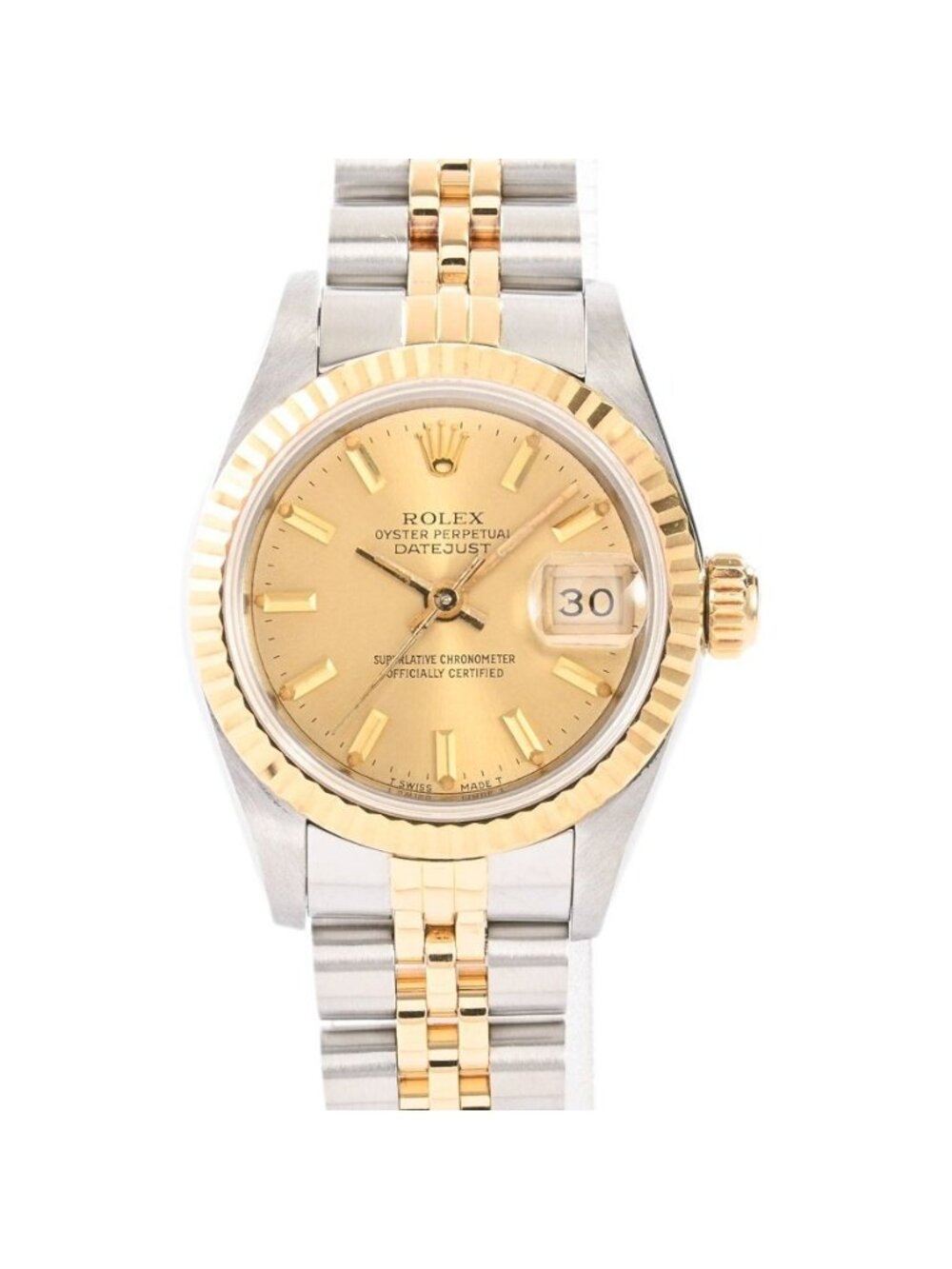 Rolex Watch Datejust Gold